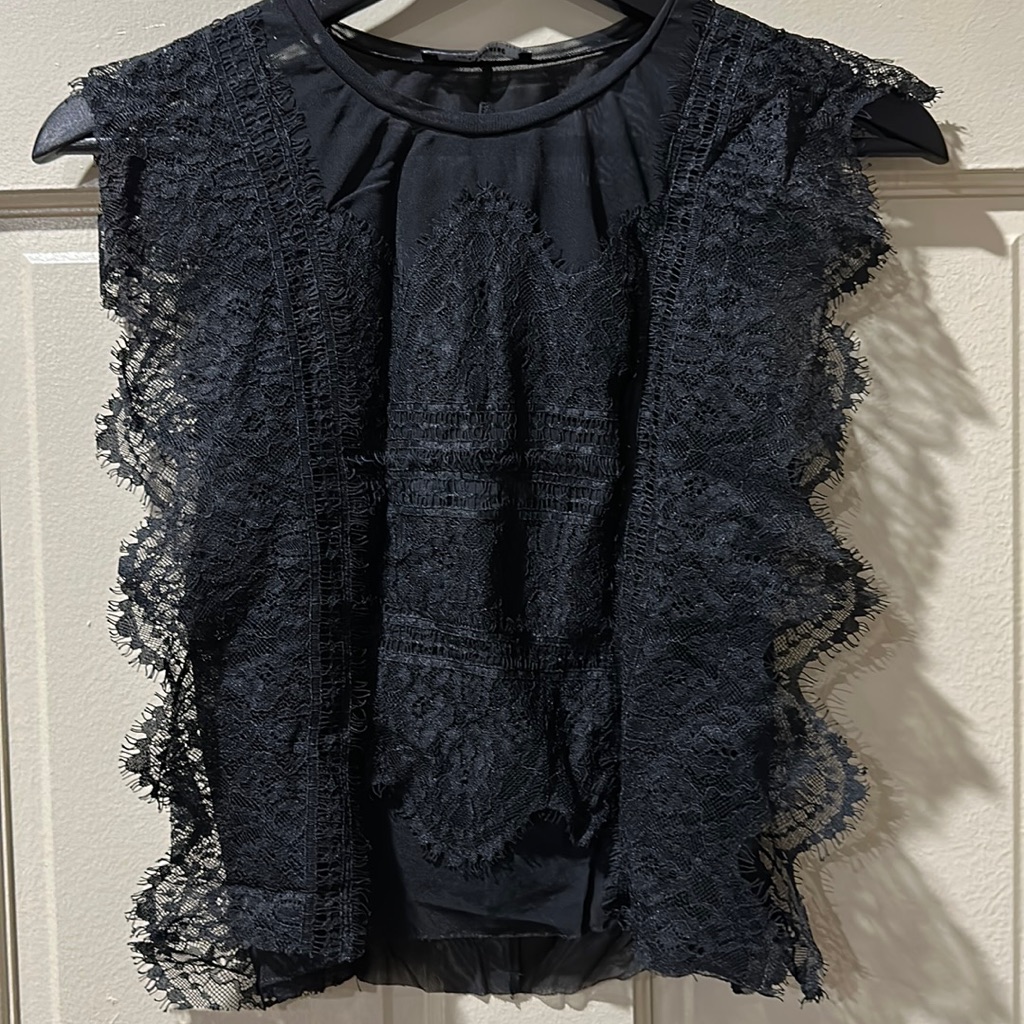 Zara Trafaluc Collection Top Size S
